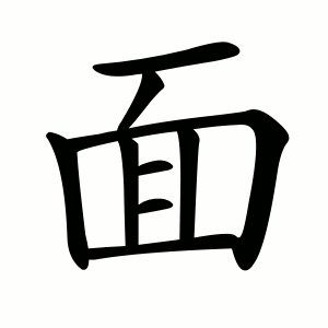 面 Writing order